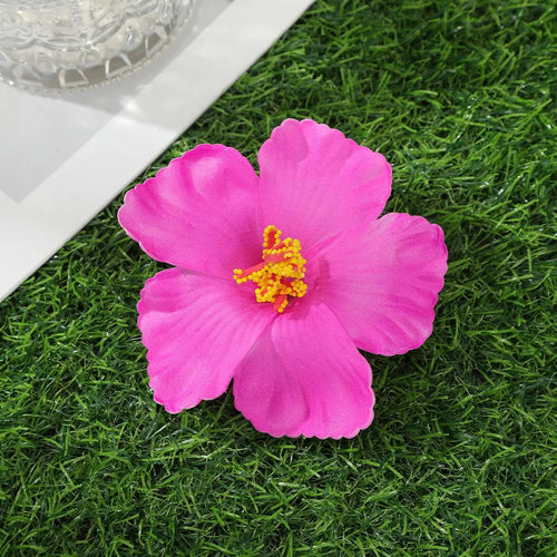 Away Hawaiian Flower Hair Clip by Raspberry Eurybia