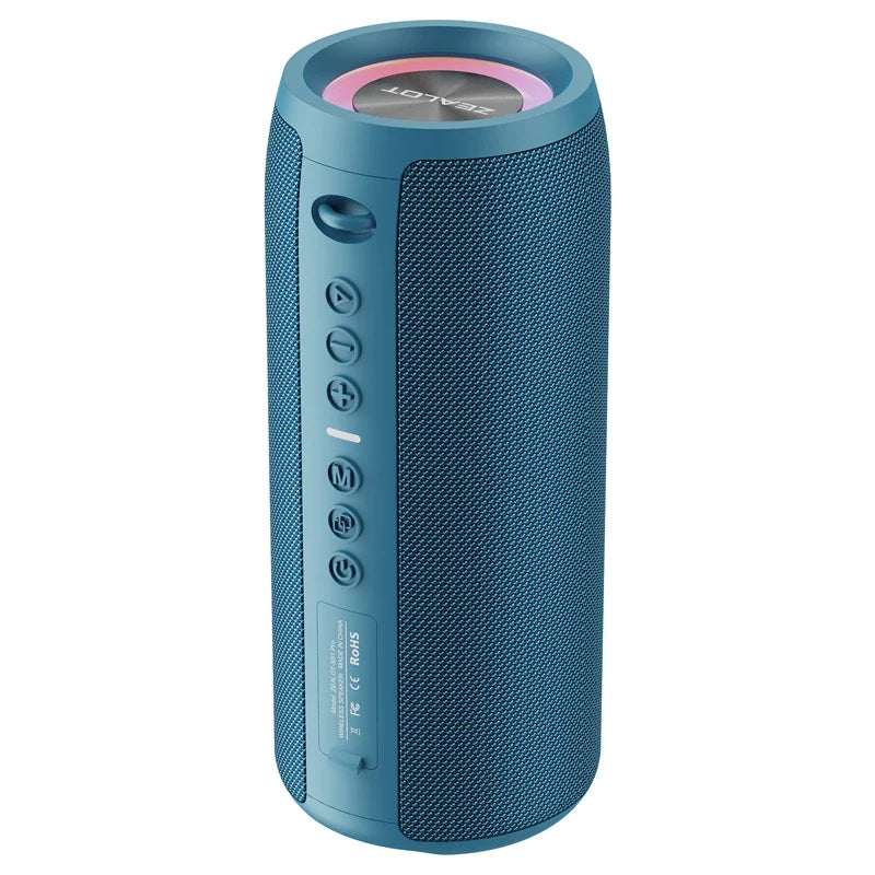 Zealot-S51Pro 40W High-power Bluetooth Speaker 3D Stereo Bass Bluetooth Speaker Portable IPX5 Waterproof Suitable TWS Boom Box by FLIPSTYLEZLLC
