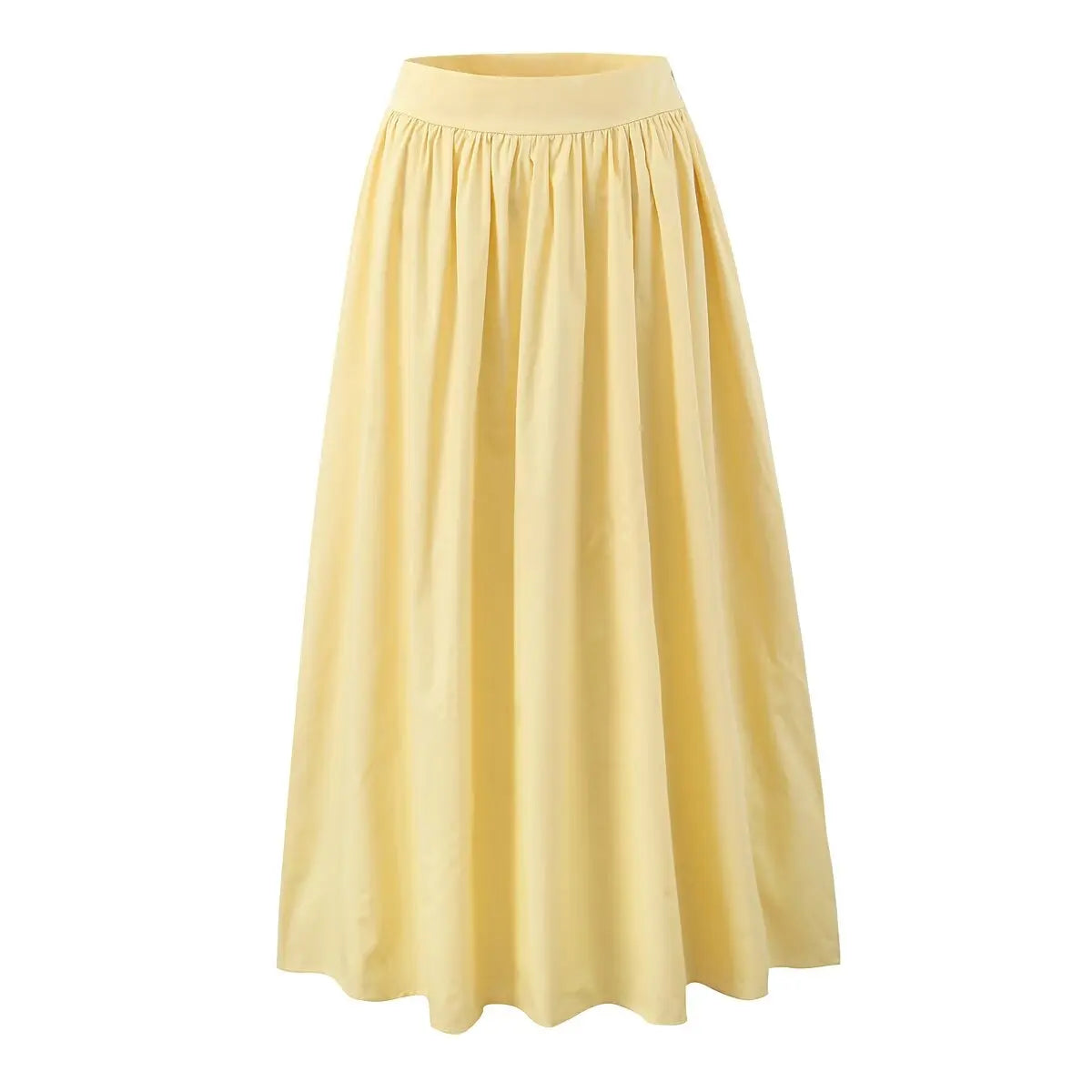 Summer Women White Cotton Dress Set 2025 Top+skirt 2 Pcs Outfit Ruffles Button Slim Top A-line Maxi Skirt Beach Casual Dress by Ladyez