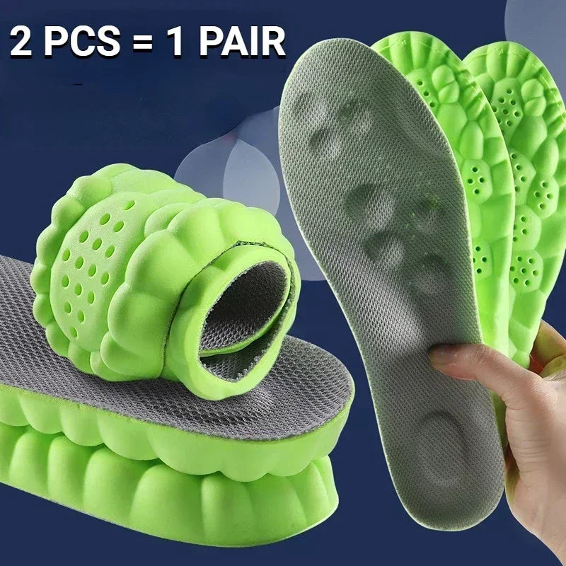 1 Pair Breathable Shock-Absorbing Insoles Men's Outdoor Sport Insoles by FLIPSTYLEZLLC