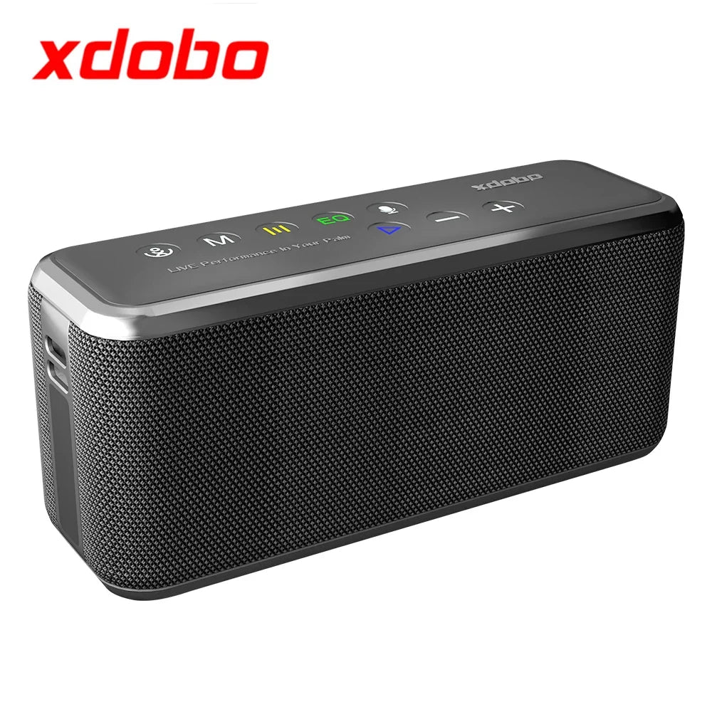 Super Power XDOBO X8 Max 100W Portable Wireless Speaker TWS Subwoofer Support USB/TF/AUX 20000mAh Four-cell Power Bank Function by FLIPSTYLEZLLC