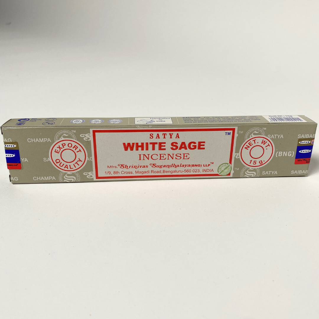 Satya California White Sage Incense | 15g by Auric Blends