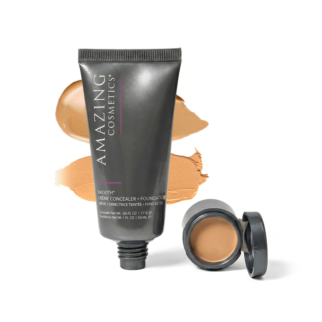 SMOOTH® Crème Concealer & Foundation Duo by AmazingCosmetics