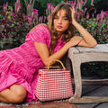 The Srikandi Ruffle Dress In Guava Pink by BrunnaCo