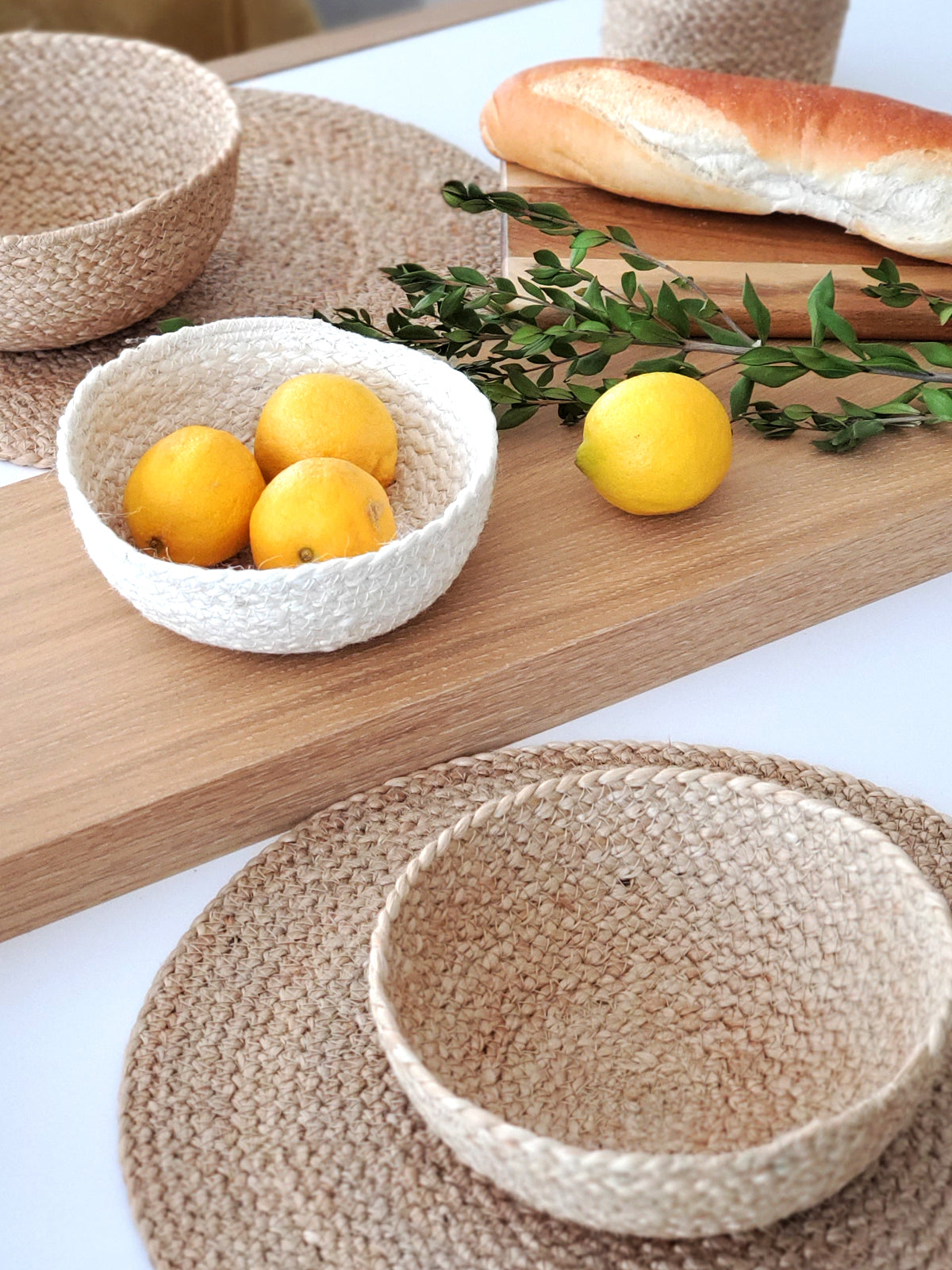 Kata Candy Bowl - Natural (Set of 4) by KORISSA