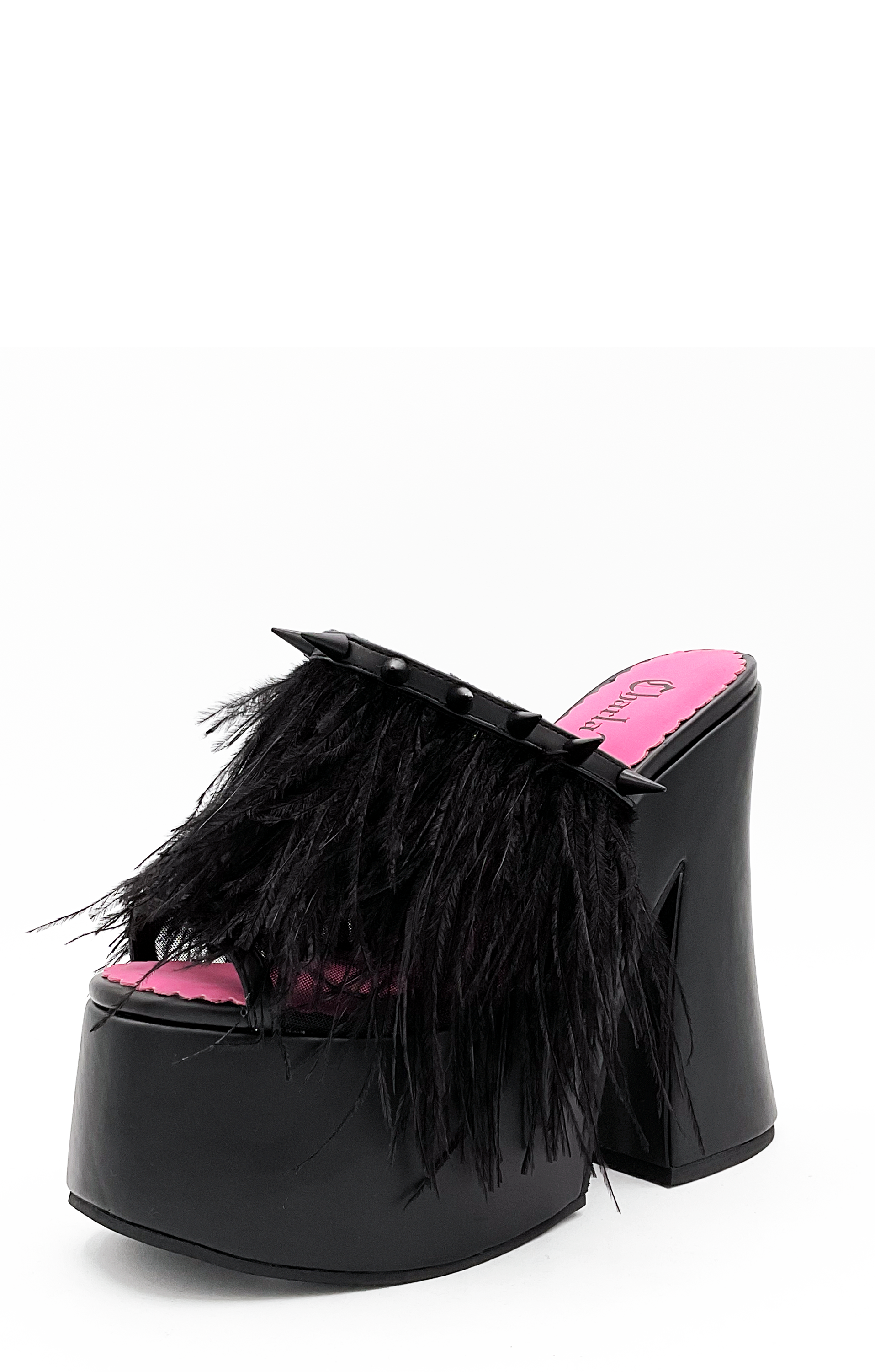 Sunday Girl Platform - Black by Charla Tedrick
