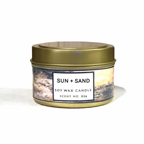 Sun + Sand Soy Wax Candle by Indigo Poseidon
