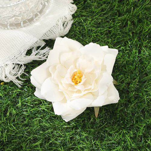Away Hawaiian Flower Hair Clip by Raspberry Eurybia