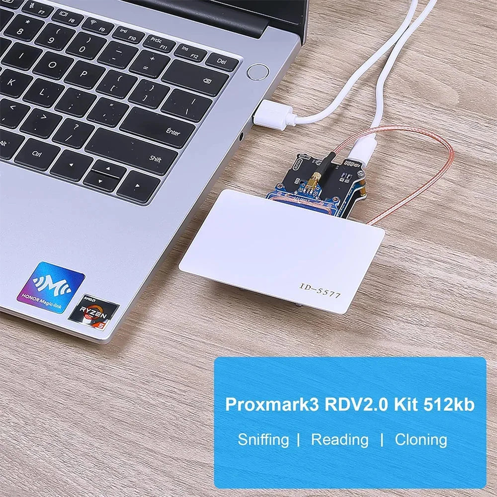 NFC 125KHz 13.56MHz Reader Writer Duplicator RFID Proxmark3 RDV2 512k Memory PM3 DEV Encoder Develop Suit Kits Programmer by FLIPSTYLEZLLC