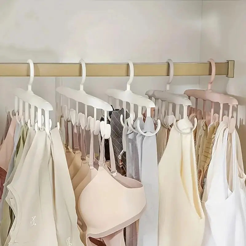12-Hook Rotating Hanger – Space-Saving Closet Organizer for Ties by FLIPSTYLEZLLC