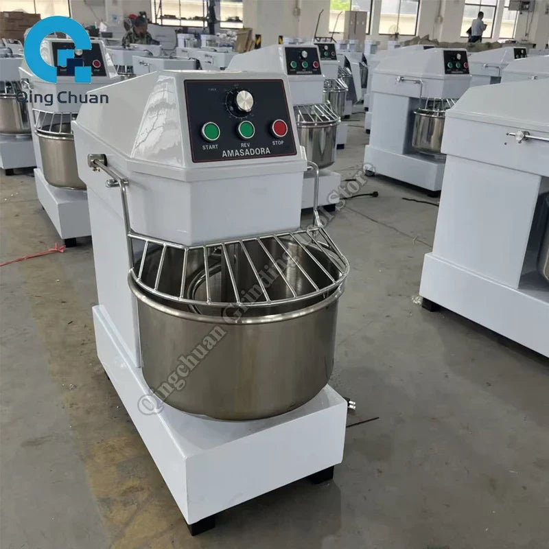 Dough Machine Commercial Large Capacity Fully Automatic Kneading Machine Dual Speed Dual Action Dough Mixing Machine By Sea by FLIPSTYLEZLLC