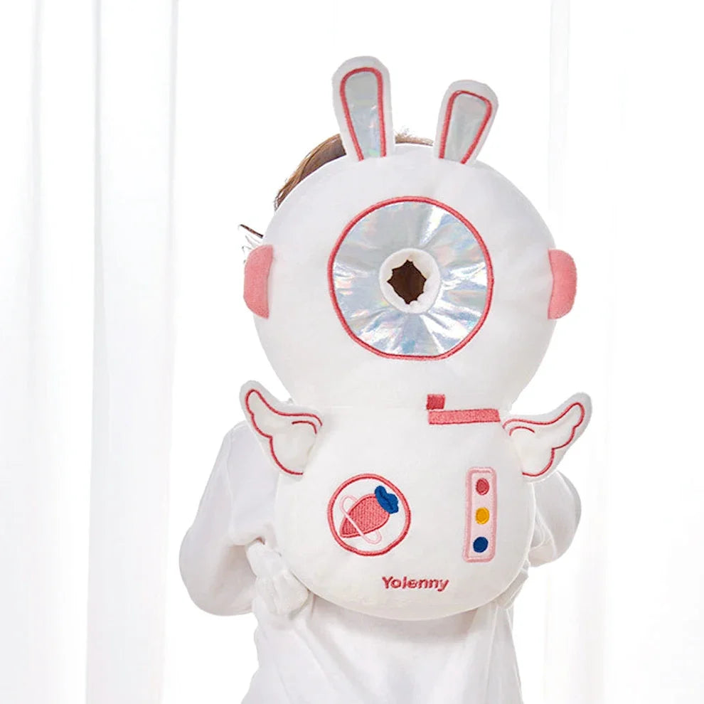 1pc Baby Head Protector Pillow - Protective Backpack, Anti-Fall Head Pillow, Adjustable Baby Head Protection Pad, Comfortable, Cute Cartoon Design, Suitable for Baby Walking and Crawling by FLIPSTYLEZLLC