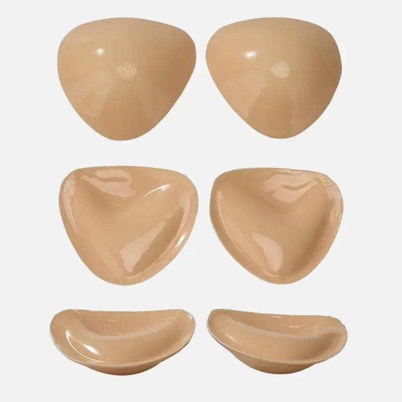 New Thick Double Sided Sticky Bra Inserts Push Up Enhancers for Women's Swimsuits Bikinis by Urban Fashion Icon