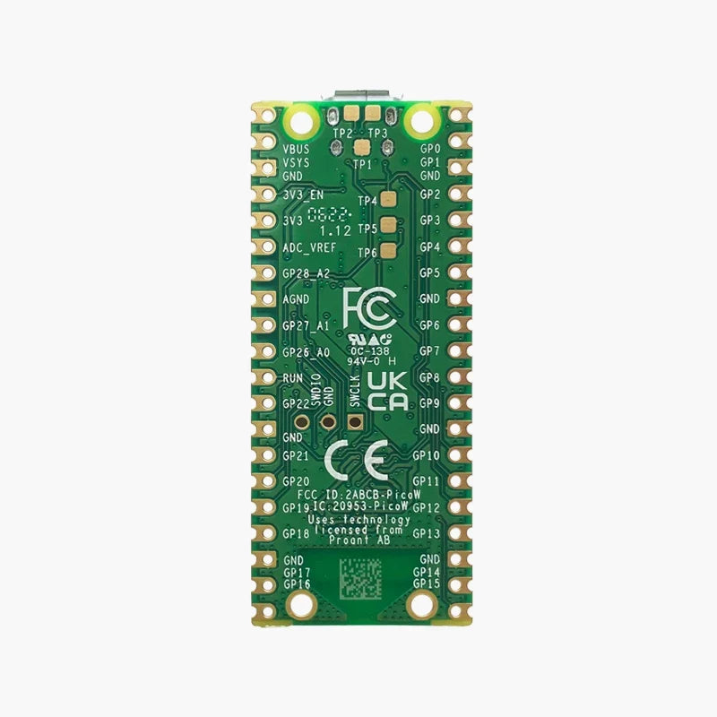 Original Raspberry Pi Pico/2, Pico with Wireless WiFi Development Board, Pico or Pico H with Pin Header, Support MicroPython/C++ by FLIPSTYLEZLLC