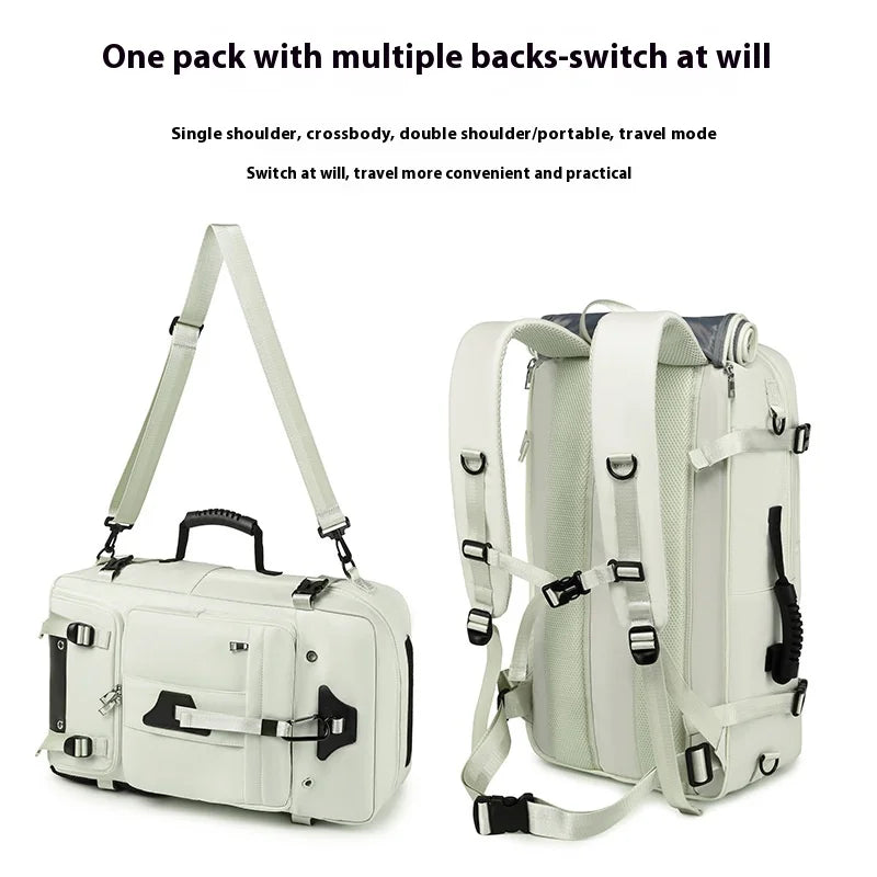 55L Large Capacity Travel Bag For Men 15.6 Inch Laptop Suitcase Backpack Multi-function Waterproof Backpack Outdoor Camping Bags by FLIPSTYLEZLLC