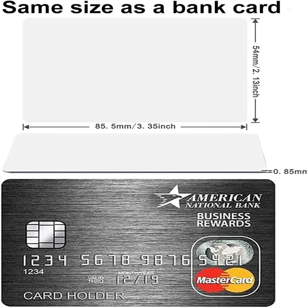 MF DESFire EV1 4K 13.56mHz NFC RFID Smart Chip Blank Card by FLIPSTYLEZLLC