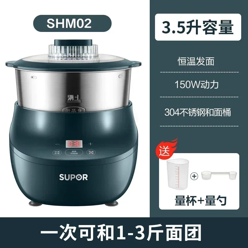 Stand Mixer Automatic Integrated Kneading Stirring Dough Fermentation Household Small Chef Machine for Baking by FLIPSTYLEZLLC