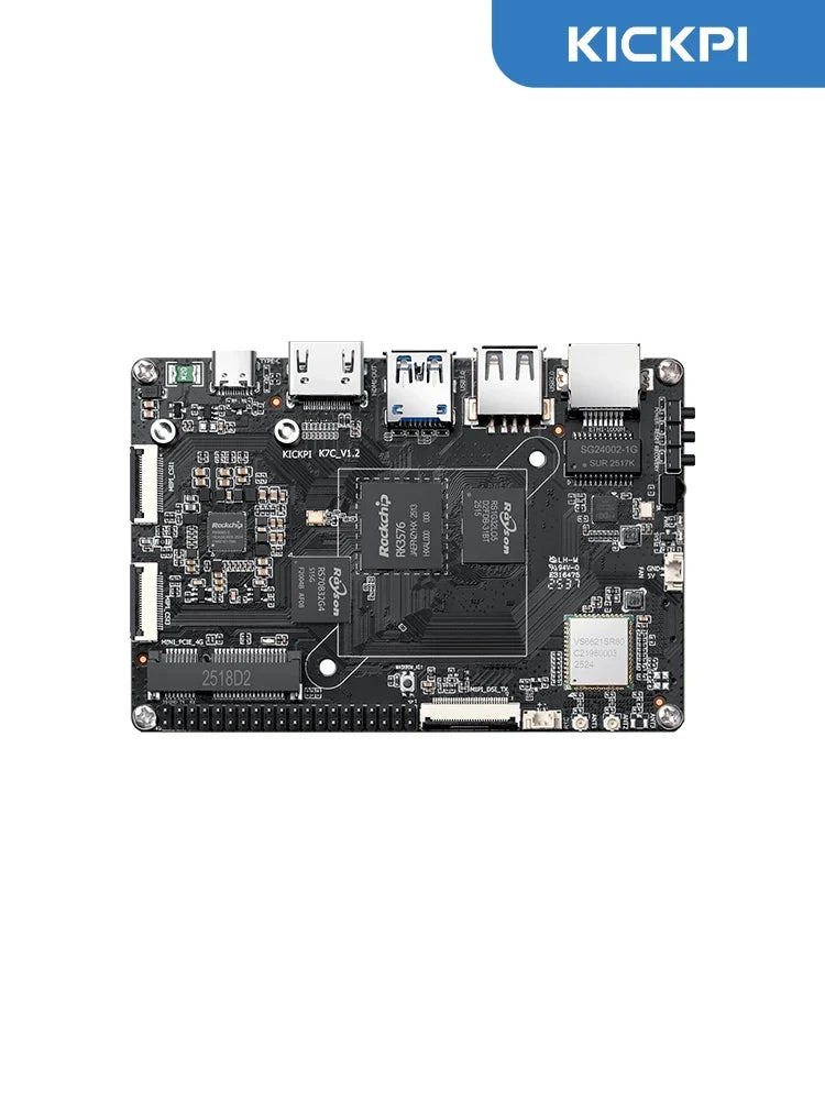 KICKPI K7C Single Board Computer,Rockchip RK3576 Development Board Android Debian Ubuntu OS for Internet of Things, Smart Home by FLIPSTYLEZLLC