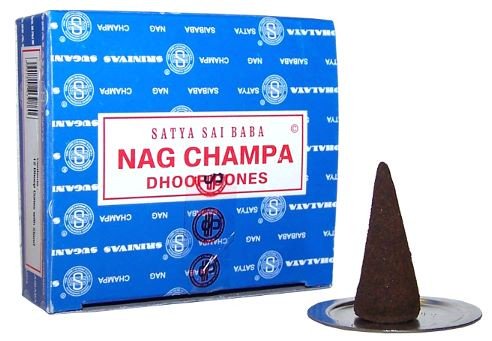 Satya Nag Champa Dhoop Cones | 12pk by Auric Blends
