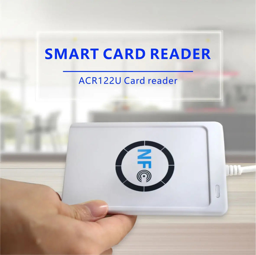 USB ACR122U Contactless Smart Card Access Card Copy Reader IC Property Elevator Decryption Copy Machine 13.56MHZ by FLIPSTYLEZLLC