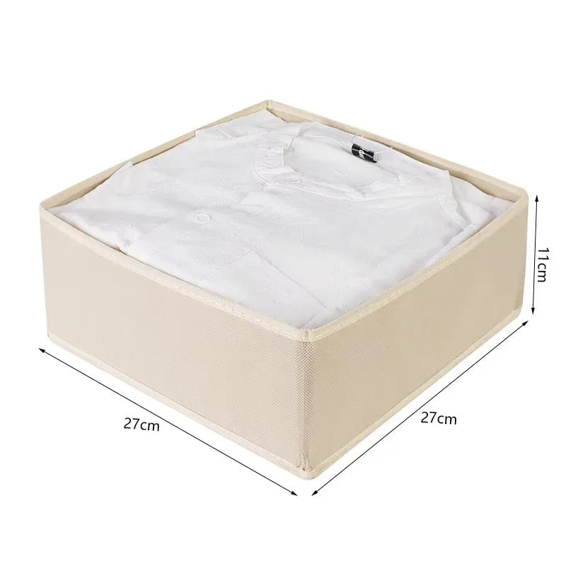 Foldable Drawer Organizers Underwear Storage Box Home Bra Socks Leggings Belts Ties Storage Organizers Box Closet Organization by FLIPSTYLEZLLC