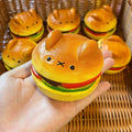 Hamburger Bear Squish Toy by Kore Kawaii