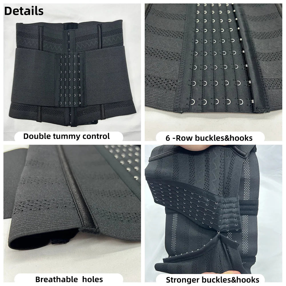 Waist Trainer Body Shaper Tummy Control Slimming Sheath Flat Belly Reductive Shapewear Women Corset Belts by FLIPSTYLEZLLC