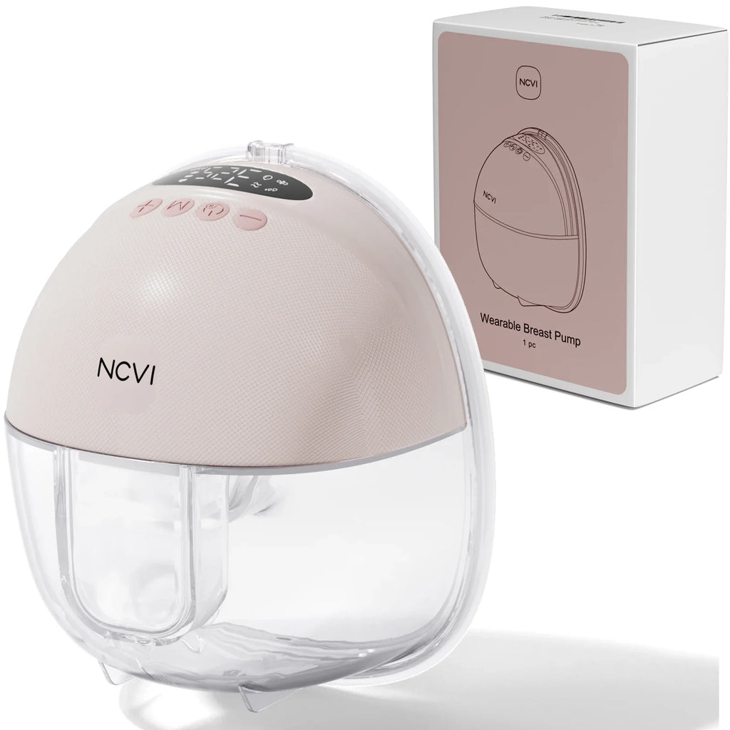 NCVI Electric Breast Pump,Hands-Free for Breastfeeding Pump, Ultra-Quiet Portable Wireless Pump, 3 Flange Sizes(19/21/24mm) by FLIPSTYLEZLLC