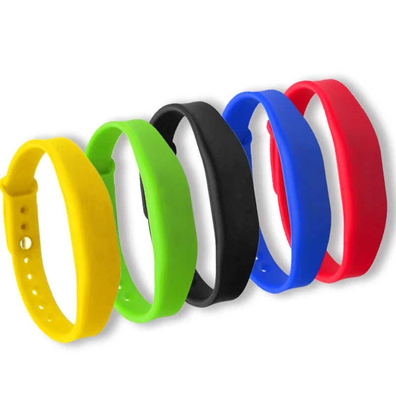 Adjustable Waterproof Silicone NFC NTAG215 RFID Wrist Band Bracelet Wristband by FLIPSTYLEZLLC