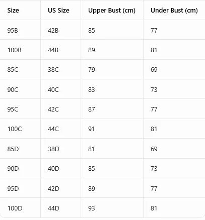 Plus Size B C D Thin Cup Women's Bra Wide Straps Push up Bra Stylish Heart & Rhinestone Comfy Side Bulge Control Underwire Bra by Ladyez