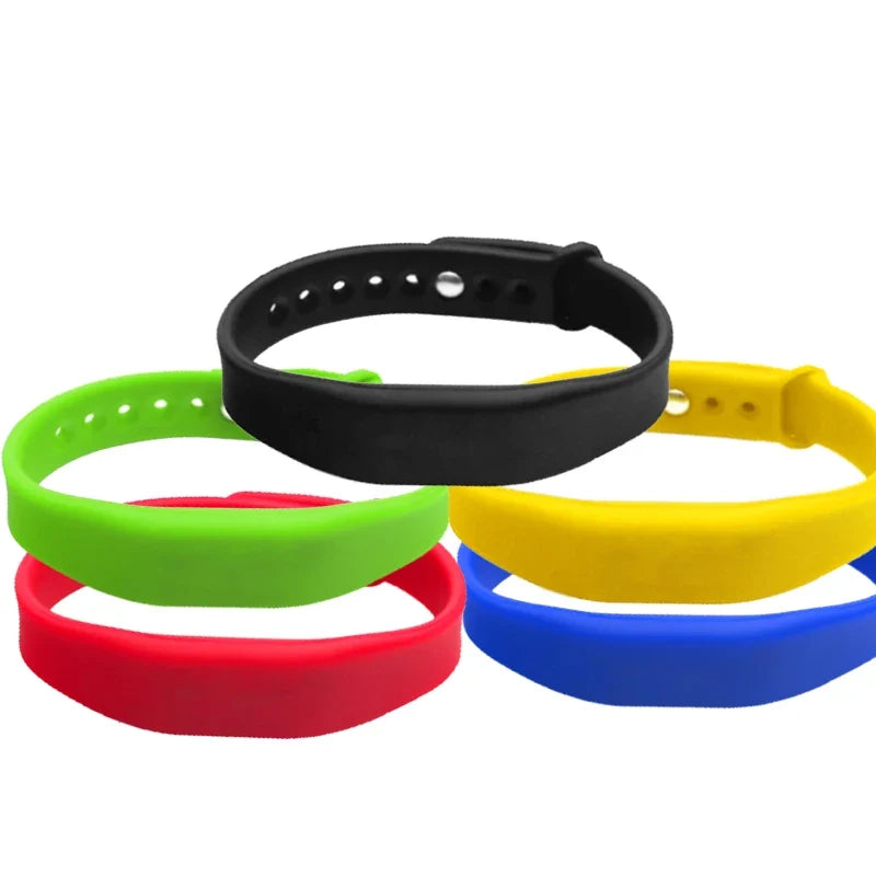 Adjustable Waterproof Silicone NFC NTAG215 RFID Wrist Band Bracelet Wristband by FLIPSTYLEZLLC