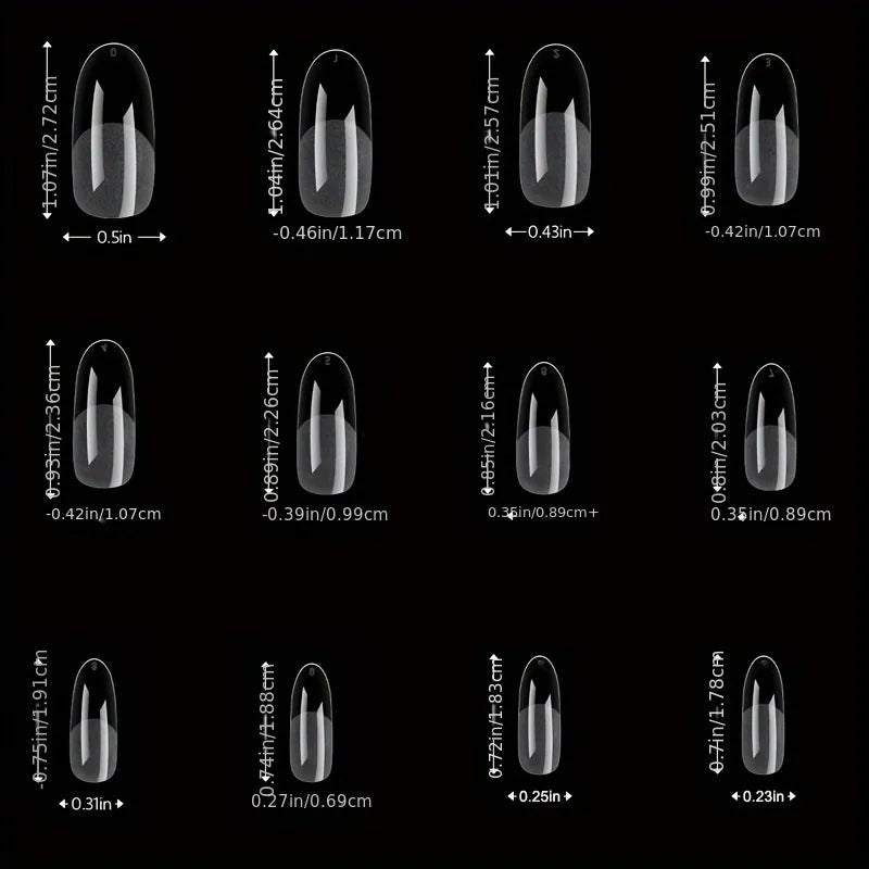 120Pcs Full Cover Press On Nail Tips Stiletto Almond Square Coffin French False Fake Soak Off Gel Nail Extension Tips Capsule by AliExpress
