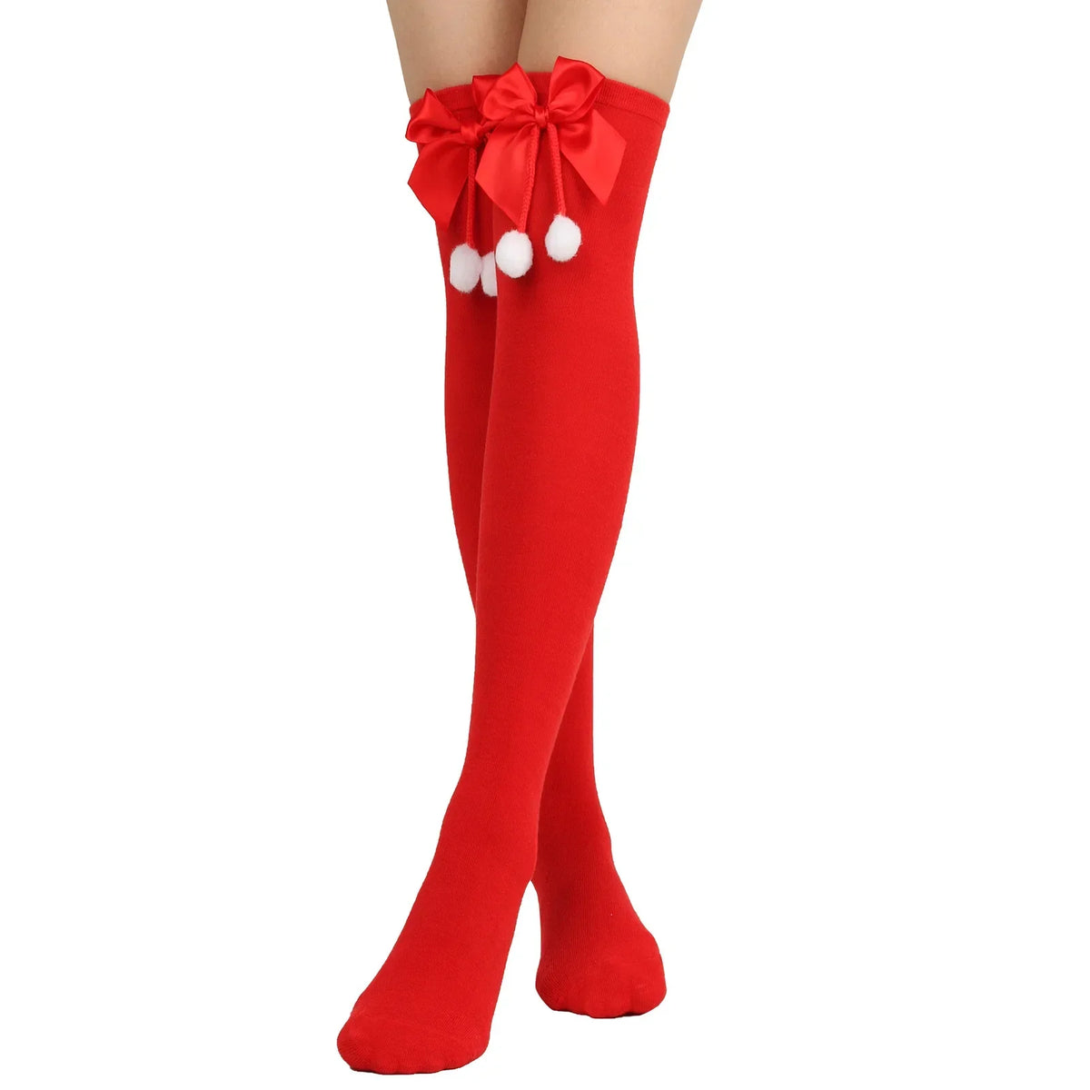 Knee High Christmas Stockings by Kore Kawaii