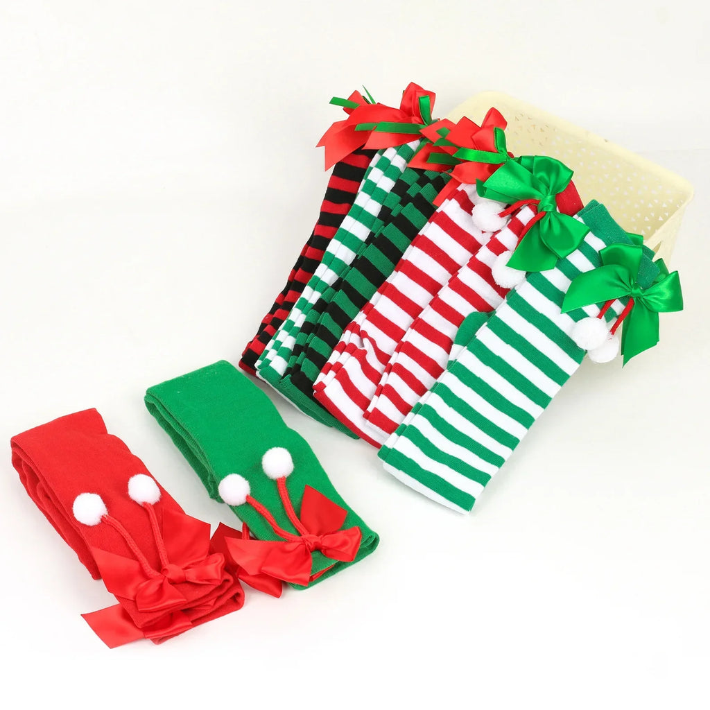 Knee High Christmas Stockings by Kore Kawaii