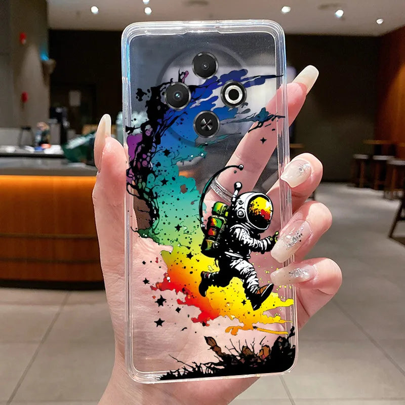 For Tecno Spark 30C Case kl5 kl5n Aesthetic Butterfly Flower Clear Soft Silicone Back Cover Techno Spark 30C Phone Case k15 k15n by FLIPSTYLEZLLC