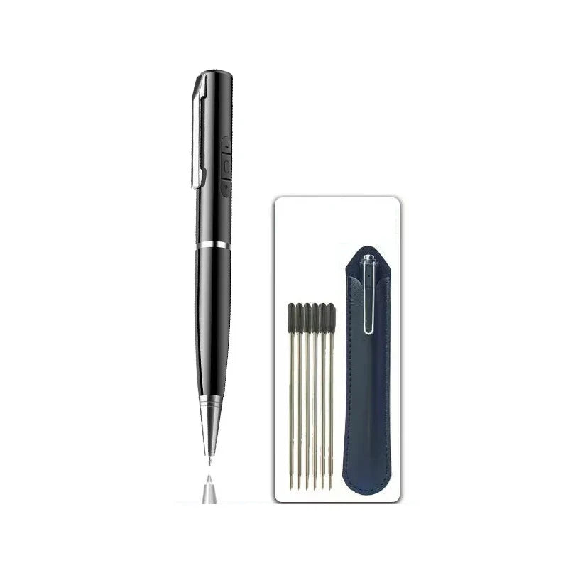128GB AI Digital Voice Recorder Pen Intelligent Noise Reduction Audio Recorder with Playback Rechargeable Writing Pen Recorder by FLIPSTYLEZLLC