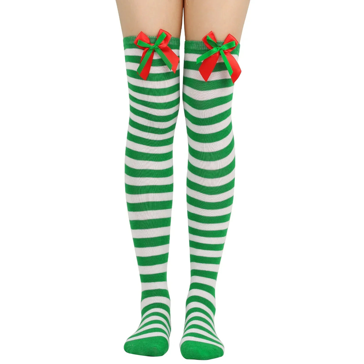 Knee High Christmas Stockings by Kore Kawaii