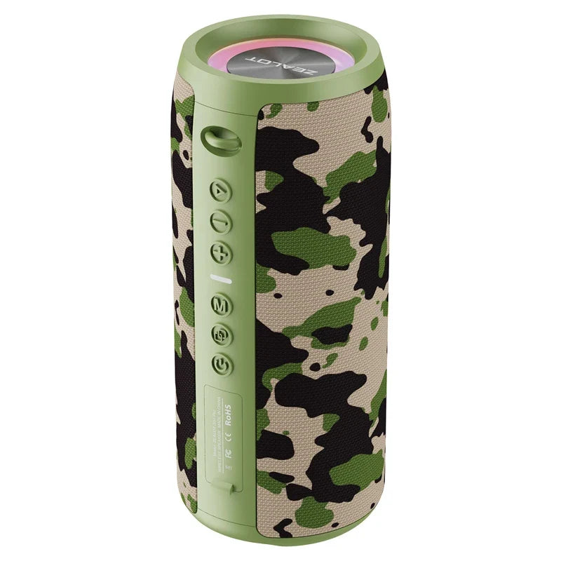 Zealot-S51Pro 40W High-power Bluetooth Speaker 3D Stereo Bass Bluetooth Speaker Portable IPX5 Waterproof Suitable TWS Boom Box by FLIPSTYLEZLLC