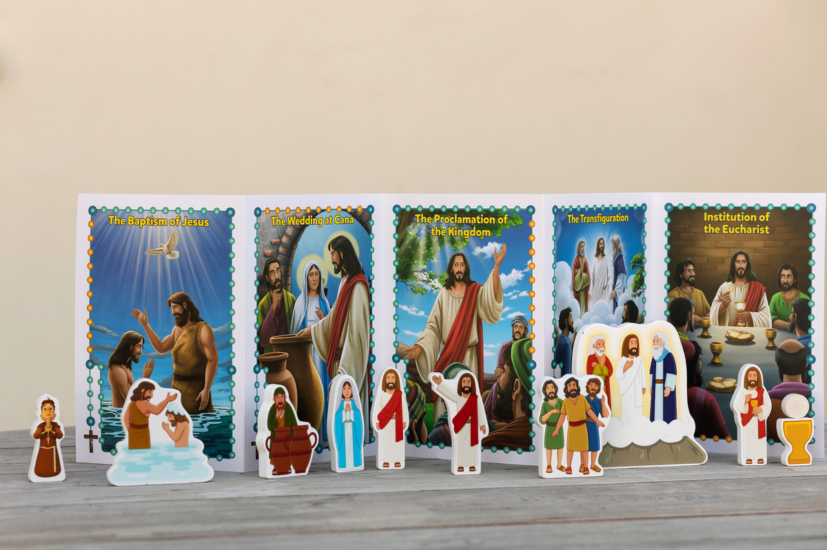 Rosary Pray and Play Set - Deluxe set! by Saintly Heart