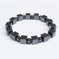 Hematite Cube Stackable Bracelet by Sacred Crystals