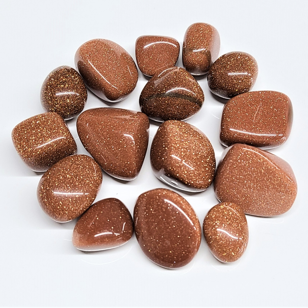 Goldstone Tumbled Stone by Sacred Crystals