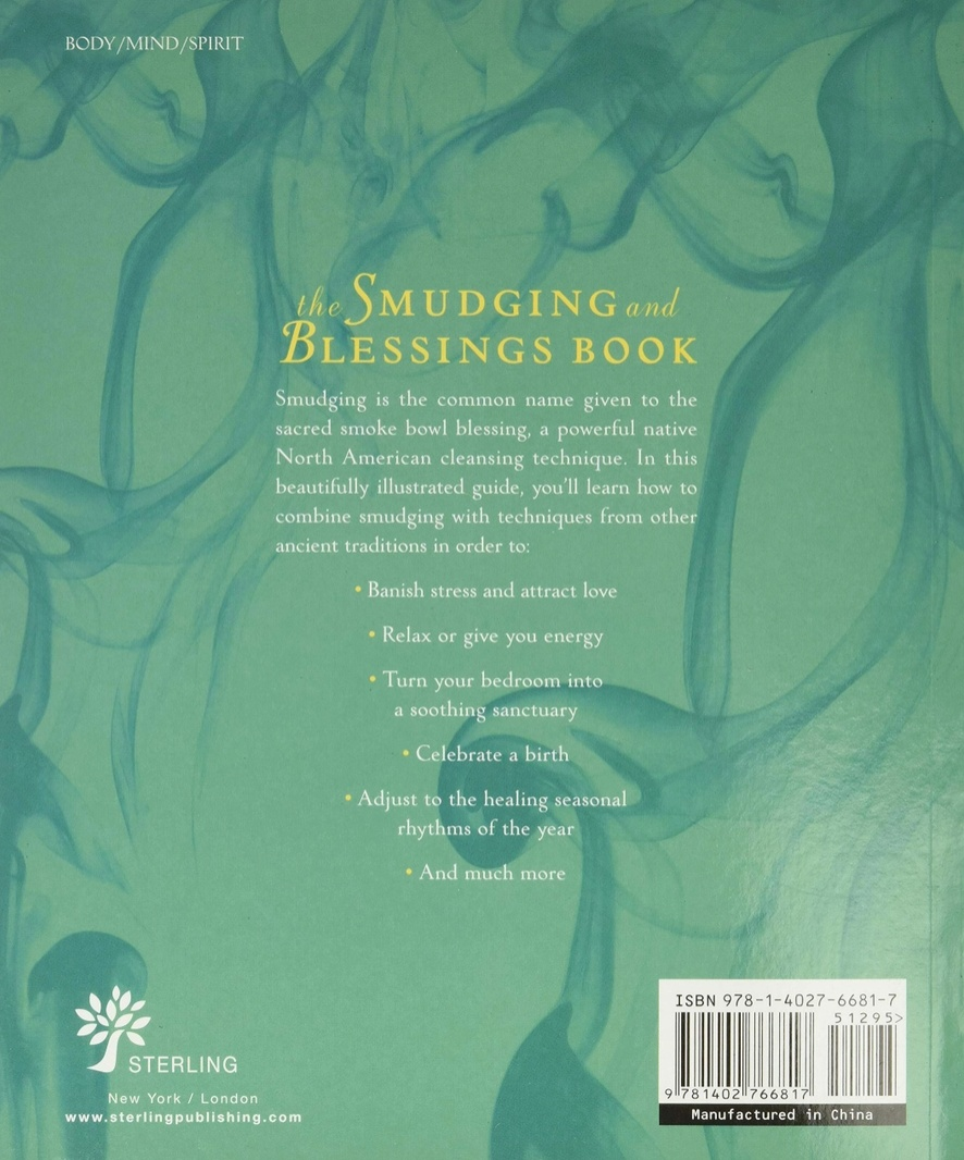 Smudging and Blessings Book By Jane Alexander by Sacred Crystals
