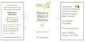 Heavy Metal Detox Support by ABĒCA Naturals