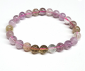 Auralite 23 Round Bead Bracelet 8mm by Sacred Crystals