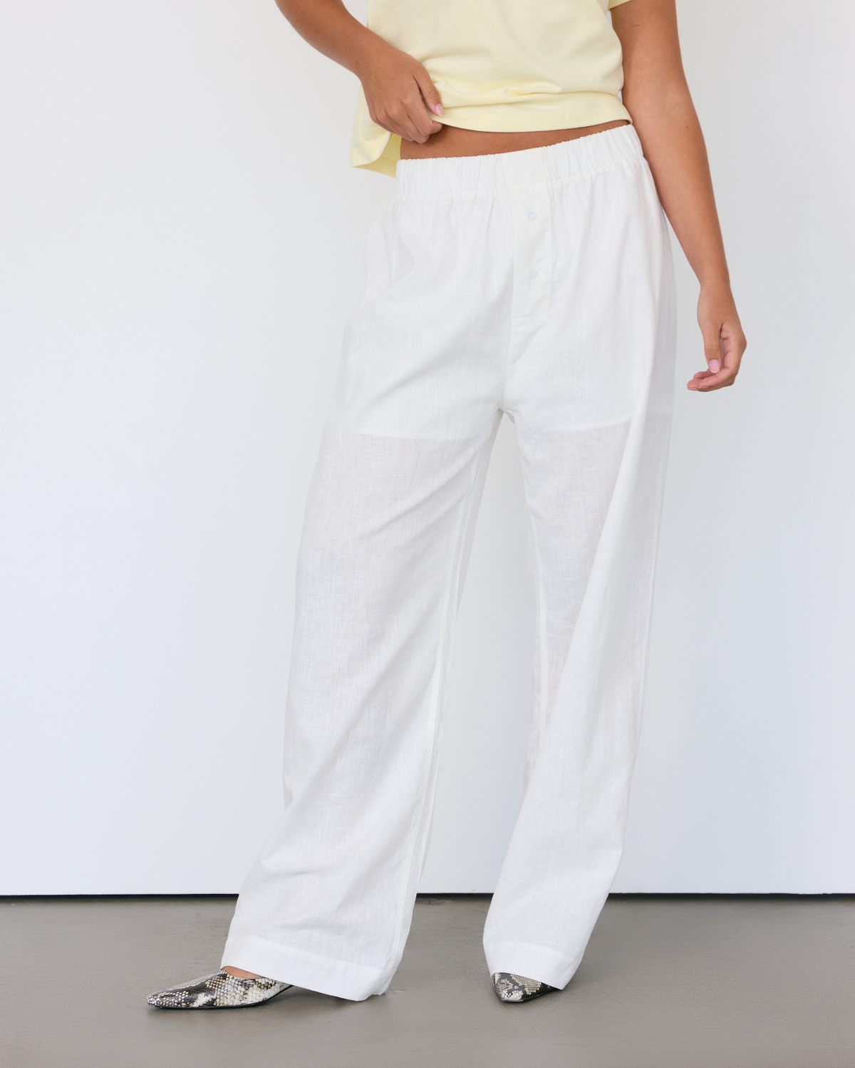 Linen Relaxed Pants by Artless Forever