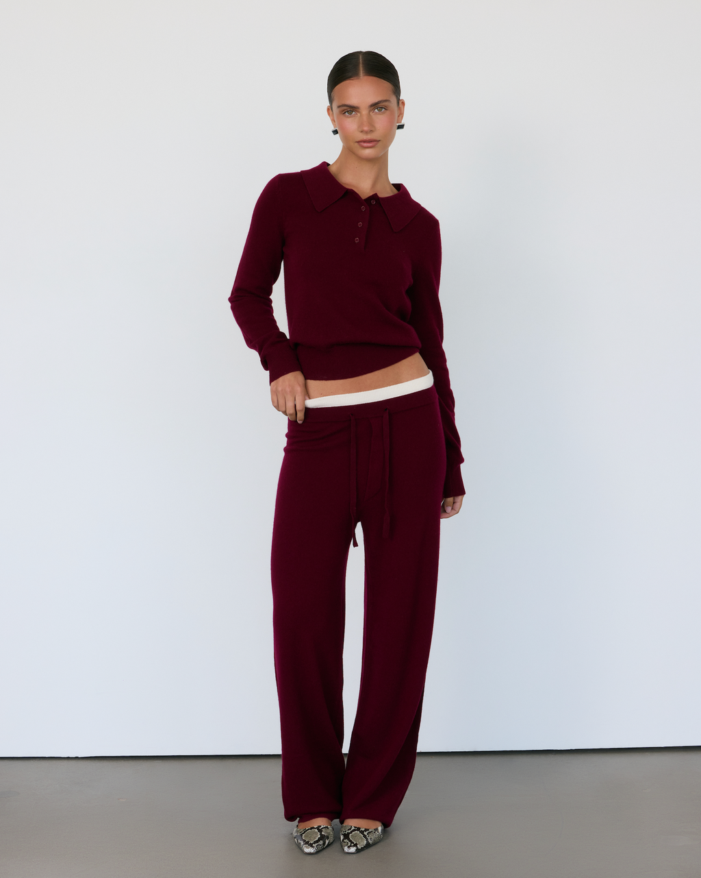 Tove Cashmere Polo by Artless Forever