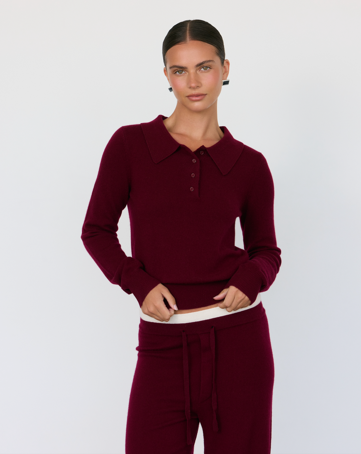 Tove Cashmere Polo by Artless Forever
