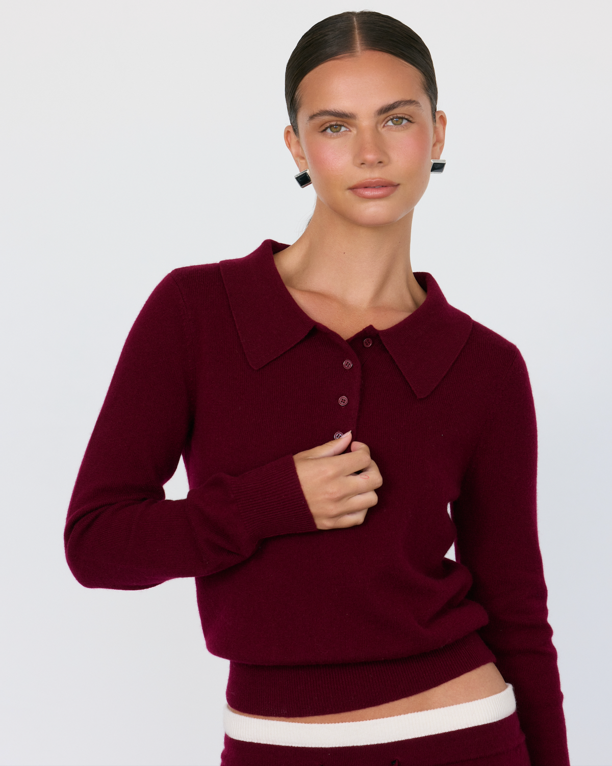 Tove Cashmere Polo by Artless Forever