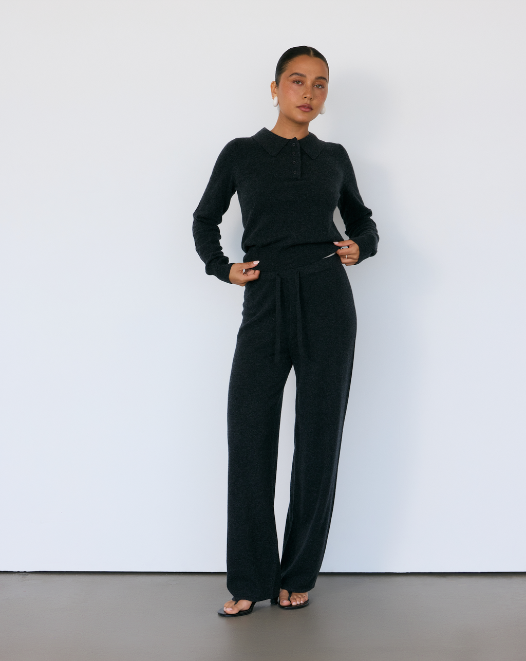 Tove Cashmere Polo by Artless Forever