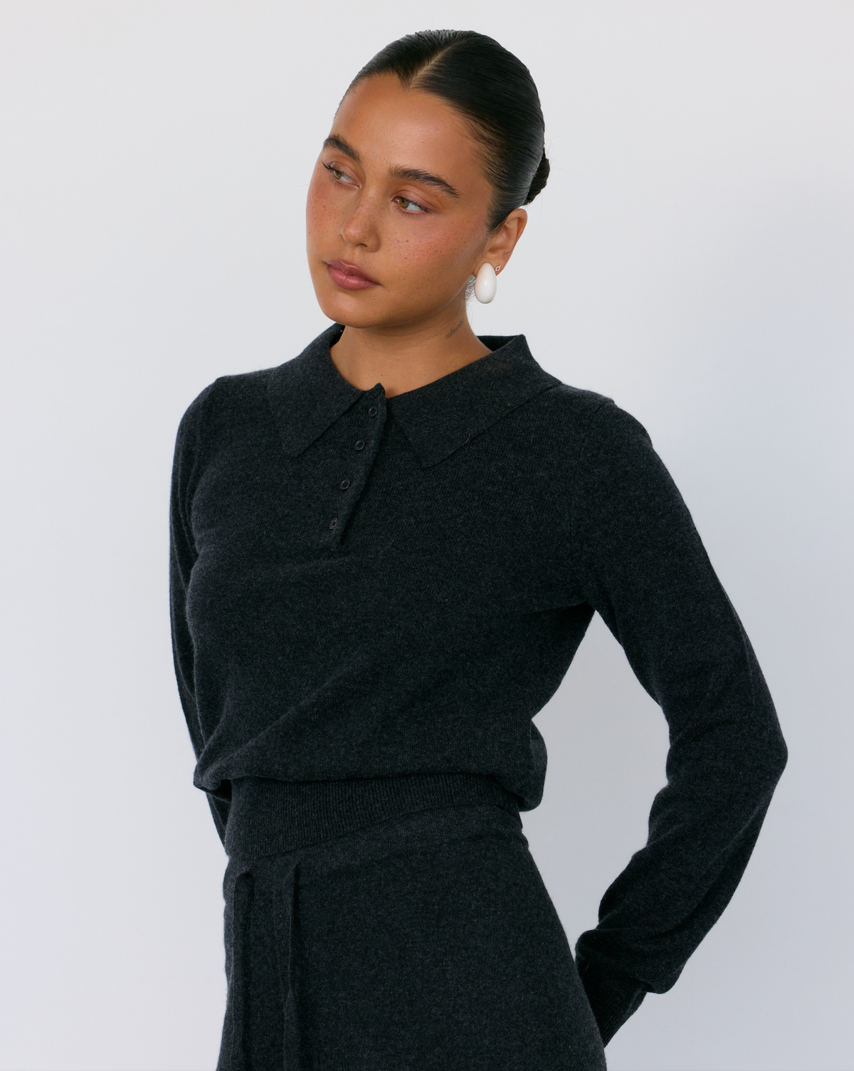 Tove Cashmere Polo by Artless Forever
